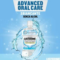 Listerine Colluttorio Advance White Gusto Delicato 500 ml