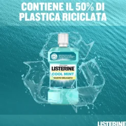 Listerine Cool Mint Collutorio alla Menta Gusto Delicato 500 ml