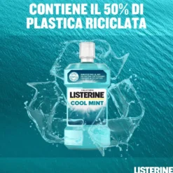 Listerine Cool Mint Collutorio alla Menta Anti Placca 500 ml