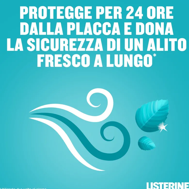 Listerine Cool Mint Collutorio alla Menta Anti Placca 500 ml