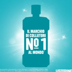 Listerine Cool Mint Collutorio alla Menta Anti Placca 500 ml