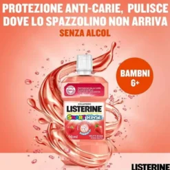 Listerine Smart Rinse Collutorio Per Bambini 500 ml
