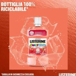 Listerine Smart Rinse Collutorio Per Bambini 500 ml