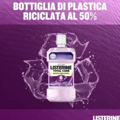 Listerine Total Care Collutorio Gusto Menta Delicato 500 ml