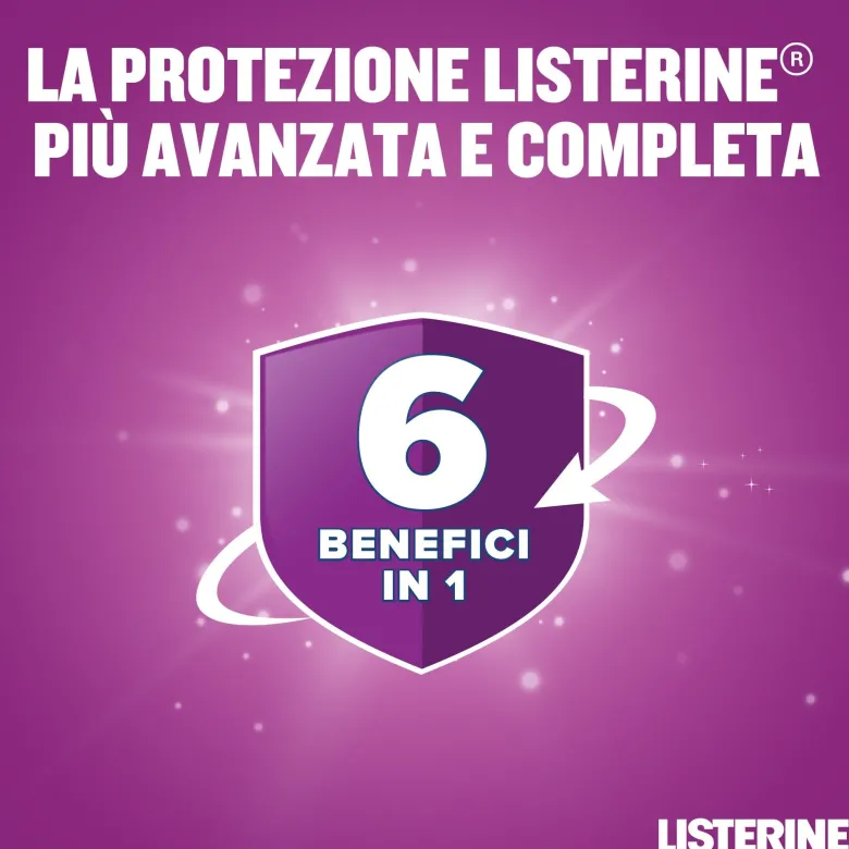 Listerine Total Care Collutorio Gusto Menta Pura 500 ml