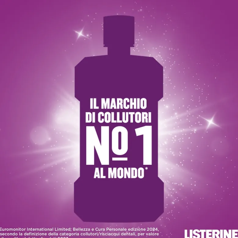 Listerine Total Care Collutorio Gusto Menta Pura 500 ml