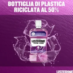 Listerine Total Care Collutorio Gusto Menta Pura 500 ml