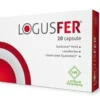 Logusfer Integratore Ferro e Acido Folico 20 Capsule