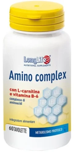 LongLife Amino Complex Integratore di Proteine del Siero di Latte 60 Tavolette