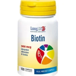 Longlife biotin 900mcg 100cpr