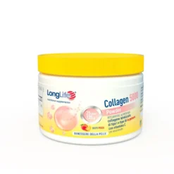 Longlife collagen 5000 powder pesca 130g