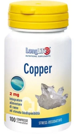 Longlife copper 100 compresse rivestite