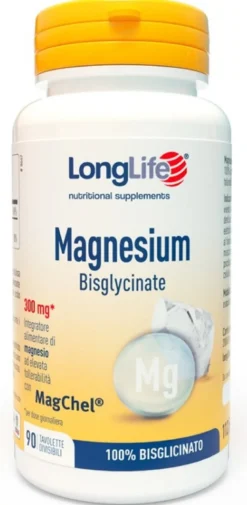 Longlife Magnesio Bisglicinato 90 Tavolette
