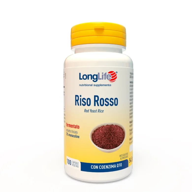 Longlife riso rosso 100 capsule vegetale
