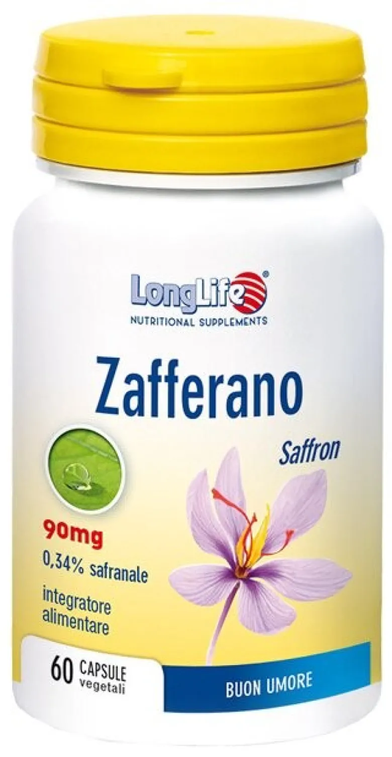 Longlife zafferano 60 capsule