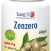 LongLife Zenzero 500 mg Integratore Antinausea 60 Capsule