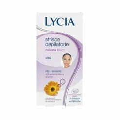 Lycia Delicate Touch Viso 20 Strisce Depilatorie