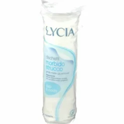 Lycia Dischetti Struccanti Viso e Occhi in Cotone 80 pezzi