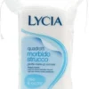 Lycia Quadrotti di Cotone Struccanti Doppia Azione 50 quadrotti