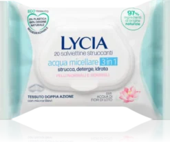 Lycia Salviette Acqua Micellare 3 in 1 Eco Tessuto