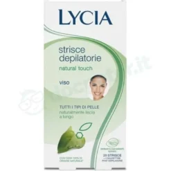 Lycia 20 strisce viso naturale 12 pezzi