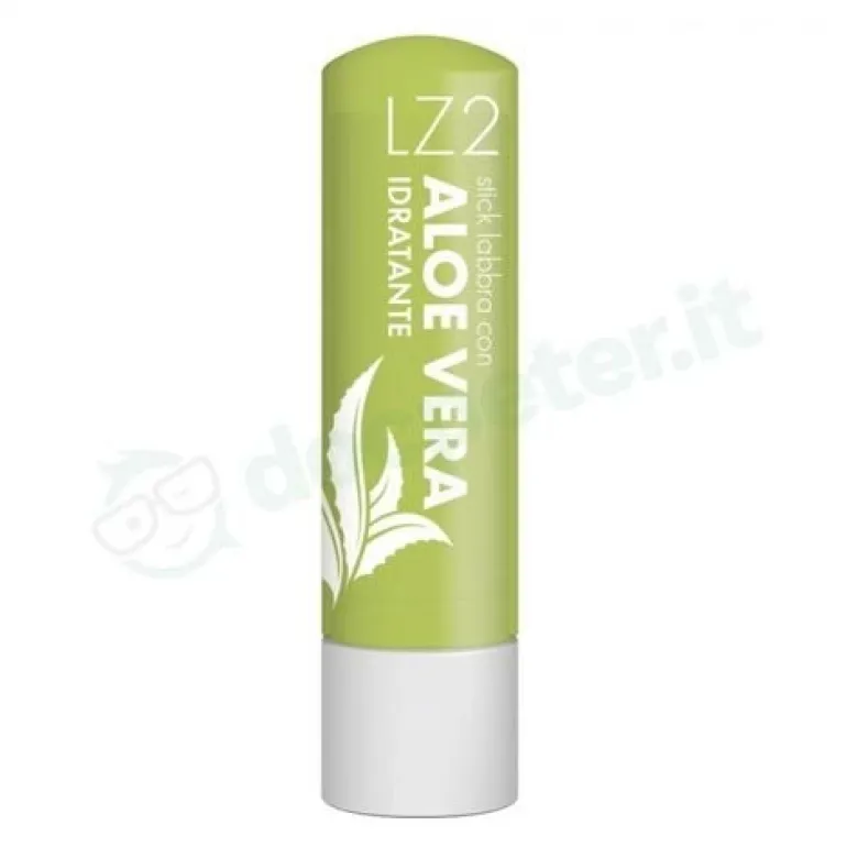 Lz2 Stick Labbra Aloe Vera e Vitamina E Per Labbra Secche 5ml