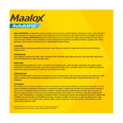 Maalox Reflurapid blocca il reflusso neutralizza il bruciore da iperacidità 20 bustine