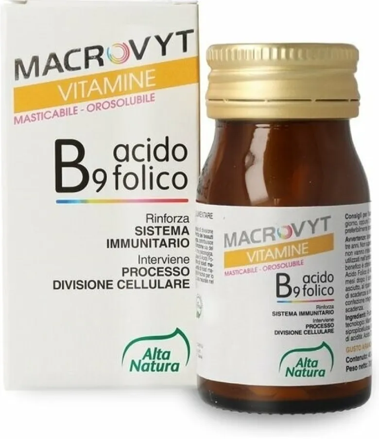Macrovyt acido folico 40 compresse