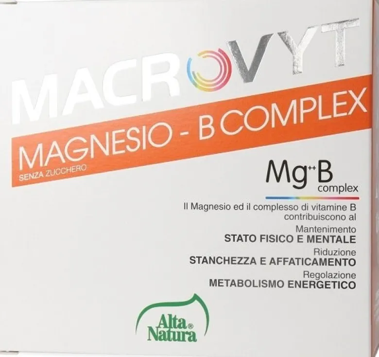 Macrovyt magnesio b complex 18 bustine