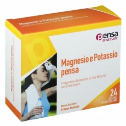 Magnesio e Potassio Pensa Integratore di Sali Minerali 24 bustine