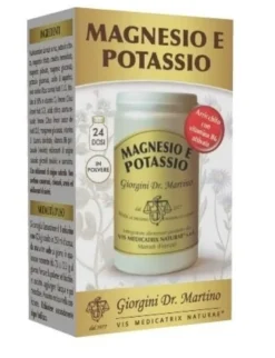 Magnesio e potassio polvere 180g