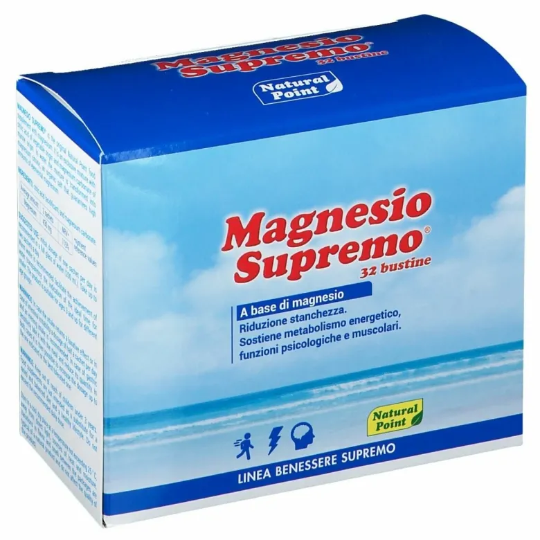 Magnesio Supremo Integratore per Stress Psico-Fisico 32 bustine