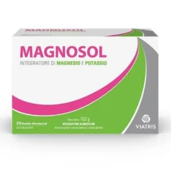 Magnosol Integratore Magnesio e Potassio 20 bustine effervescenti