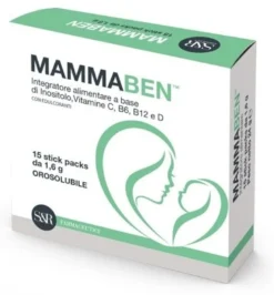 MammaBen Integratore di Vitamine15 stick packs
