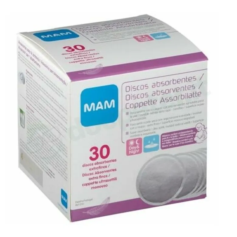 Mam Ultra Sottili e Traspiranti 30 Coppette Assorbilatte