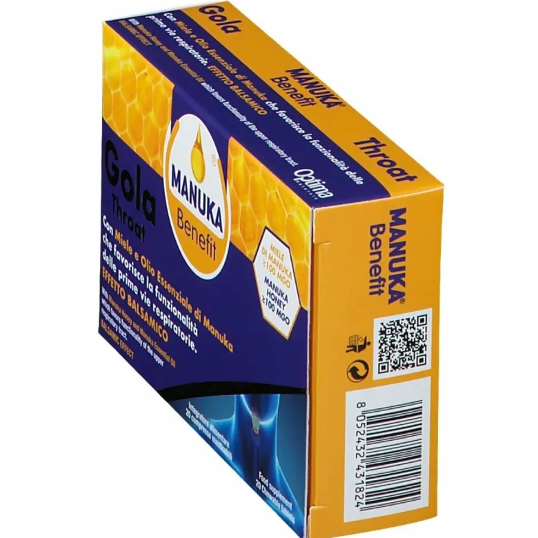 Manuka benefit gola thro 20cpr