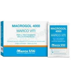 Marco Viti Macrogol 4000 Integratore Lassativo 20 Bustine 10,7 g