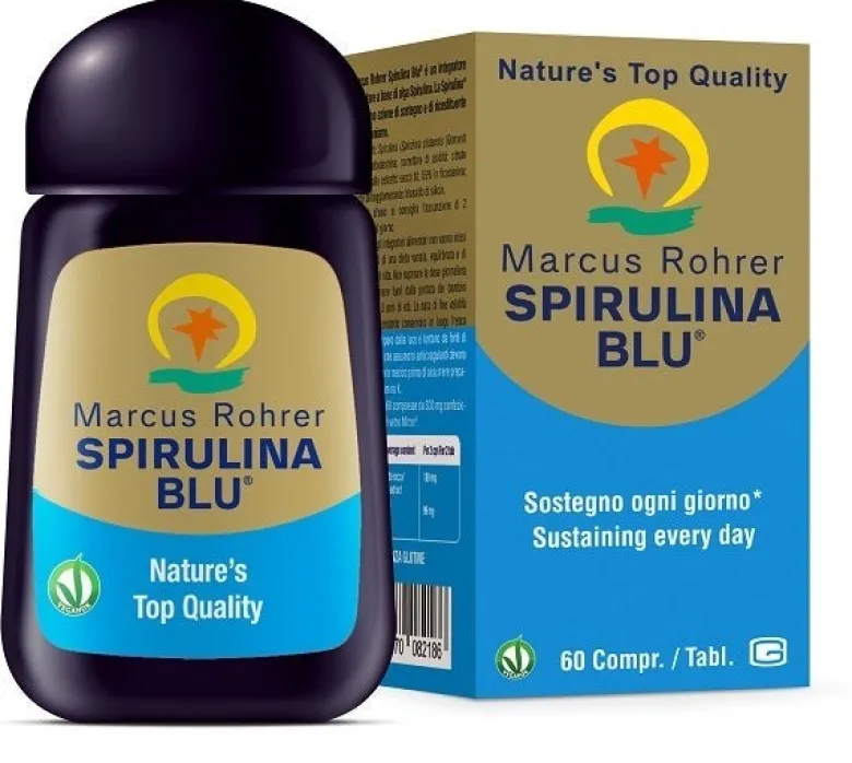 Marcus rohrer spirulina blu 60 compresse