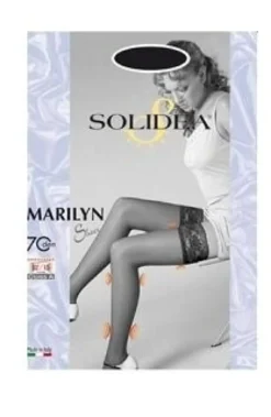 Marilyn 70 sheer calza autoreggente visone 2