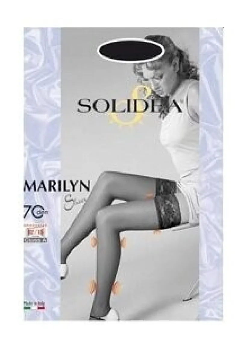 Marilyn 70 sheer calza autoreggente visone 2