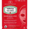 Maschera viso in tessuto per il trattamento di acne e brufoli