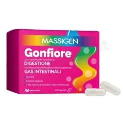 Massigen Gonfiore Benessere Intestinale 20 Capsule