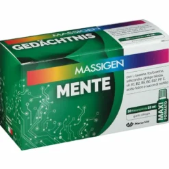 Massigen Mente Integratore Memoria e Concentrazione 10 Flaconcini