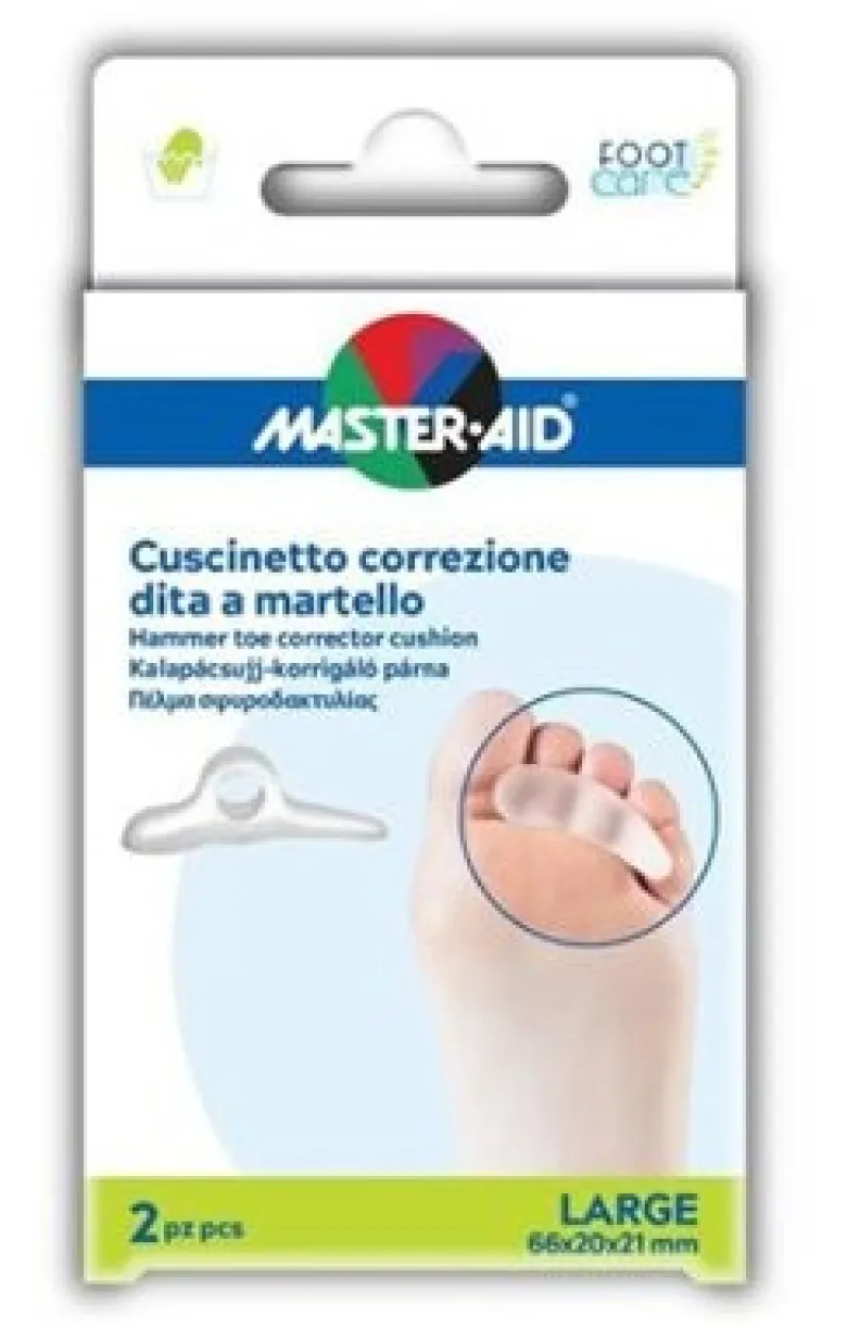 Master-aid correzione dita a martello l 1 paio