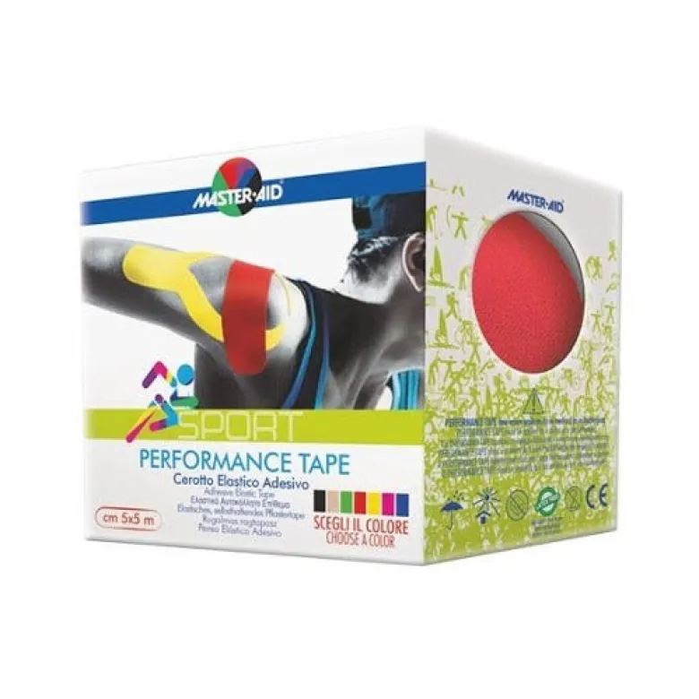 Master-Aid S Perform Giallo Taping Neuromuscolare 5cmx5mt