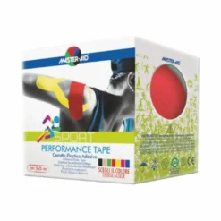 Master-aid s perform red taping neuromuscolare 5 cm x 5 mt