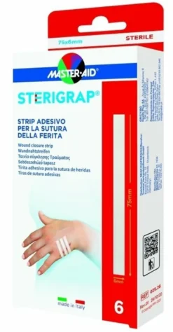 Master aid sterigrap str75x6mm