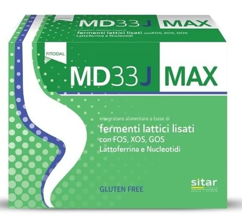 Md33 junior max 21 bustine da 10 ml fitodal