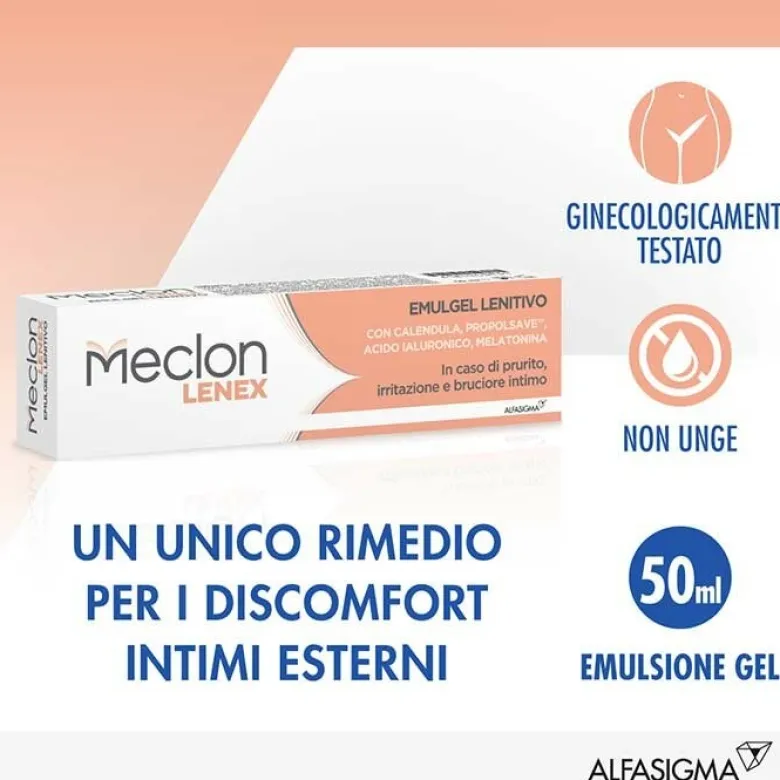 Meclon Lenex Emulgel Benessere Intimo Vaginale 50 ml