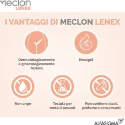 Meclon Lenex Emulgel Benessere Intimo Vaginale 50 ml